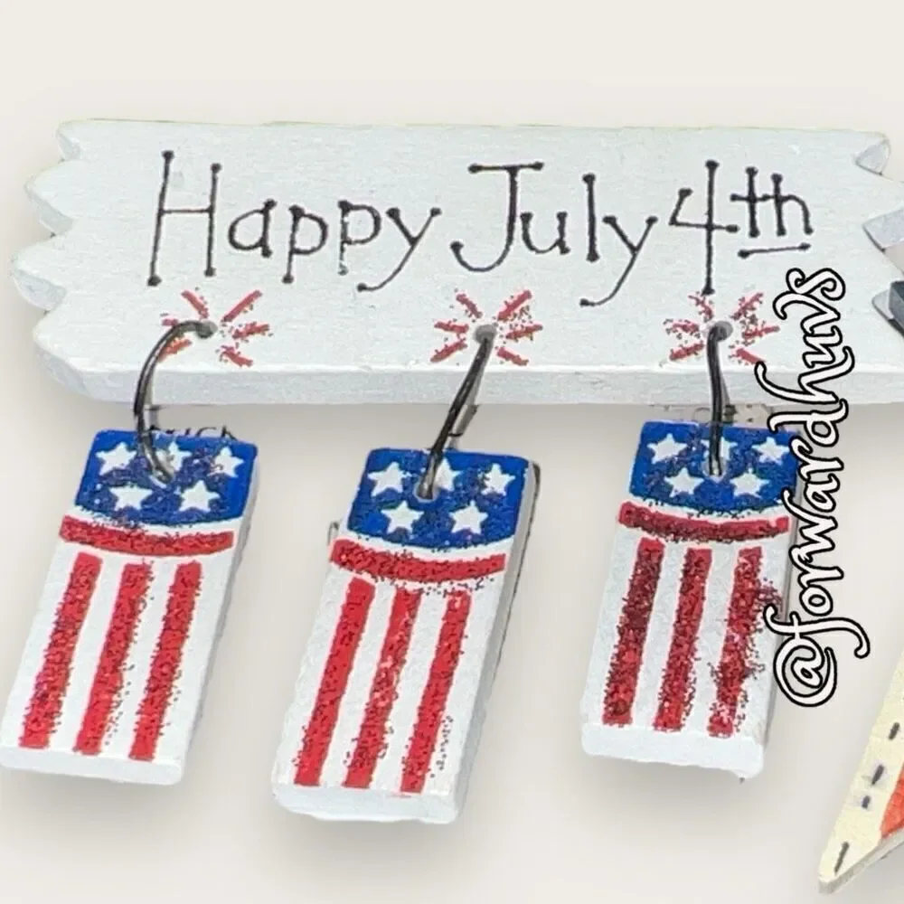Bundle 3 for $15 American Flag Brooch and Star-Shaped Brooches
